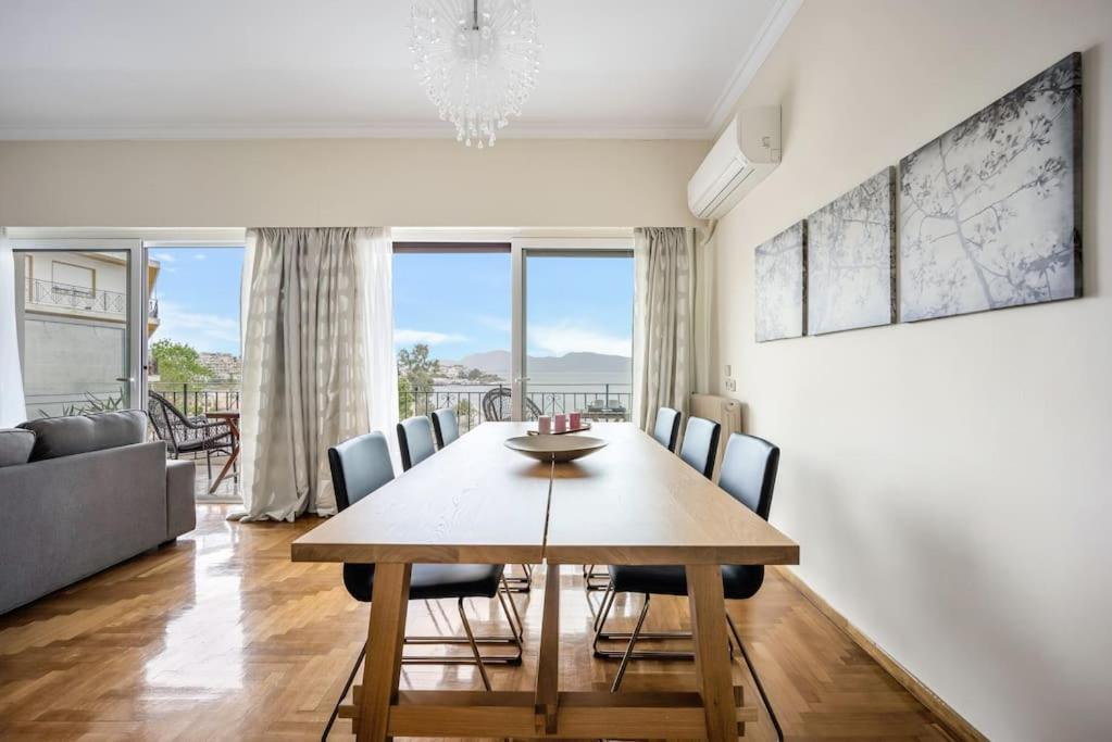 Bright Central Apartment With Splendid Sea View! Chalkida Exterior photo